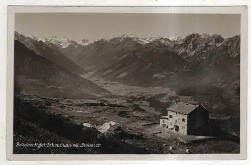 [Ansichtskarte] AUSTRIA - Patscherkofel-Schutzhaus mit Stubaier. 