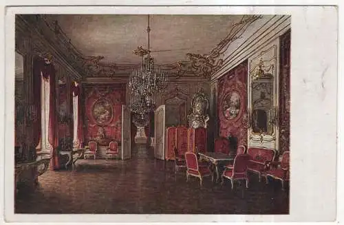 [Ansichtskarte] AUSTRIA -  Wien - Rosa-Salon des Alexander-Apartements. 