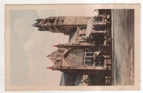 [Ansichtskarte] BELGIUM - Bruges / Brugge - La Cathédrale. 