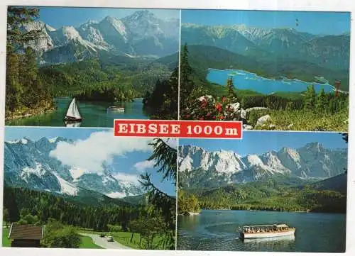 [Ansichtskarte] GERMANY  -  Eibsee. 