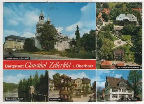 [Ansichtskarte] GERMANY  - Clausthal-Zellerfeld i. Oberharz. 