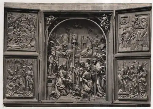 [Ansichtskarte] GERMANY  - Bamberg - Dom - Marienaltar von Veit Stoß. 