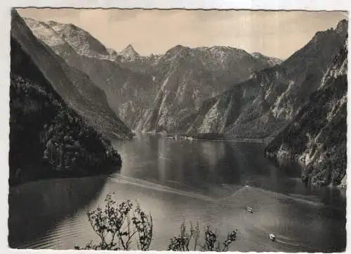 [Ansichtskarte] GERMANY  - Der Königssee mit Steinernem Meer. 