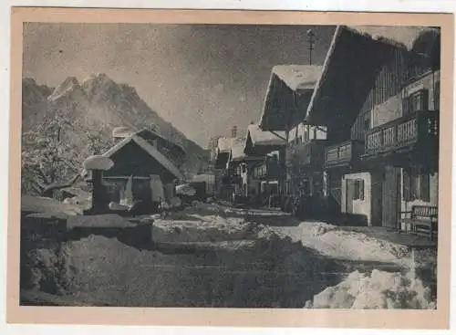 [Ansichtskarte] GERMANY  - Garmisch - Frühlingsstraße. 