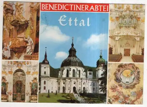 [Ansichtskarte] GERMANY  - Benedictinerabtei Ettal. 