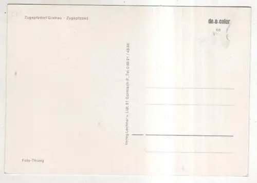 [Ansichtskarte] GERMANY  - Zugspitzdorf Grainau -Zugspitzbad. 