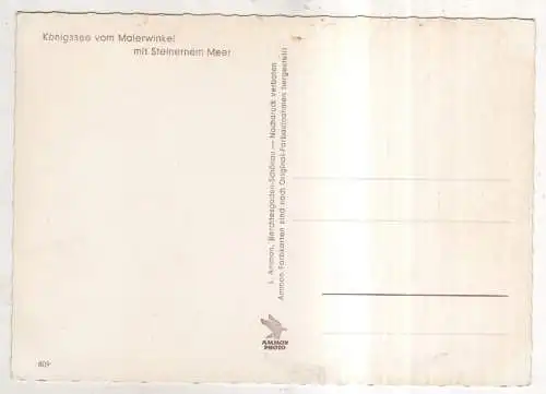 [Ansichtskarte] GERMANY  - Königssee vom Malerwinkel mit Steinernem Meer. 