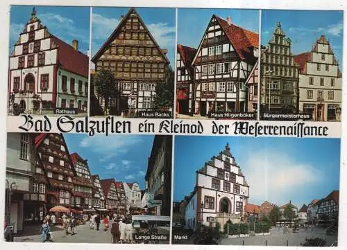 [Ansichtskarte] GERMANY  - Bad Salzuflen ein Kleinod der Weserrenaissance. 