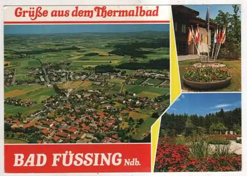 [Ansichtskarte] GERMANY  - Bad Füssing Ndb. - Grüße aus dem Thermalbad. 