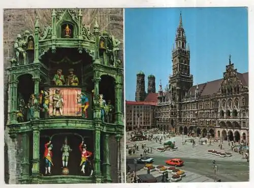 [Ansichtskarte] GERMANY  - München - Rathaus und Glolckenspiel. 