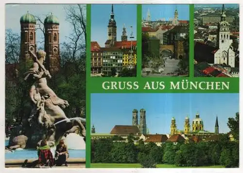 [Ansichtskarte] GERMANY  - Gruss aus München. 