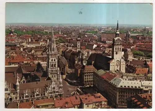 [Ansichtskarte] GERMANY  - München - Blick von der Frauenkirche. 