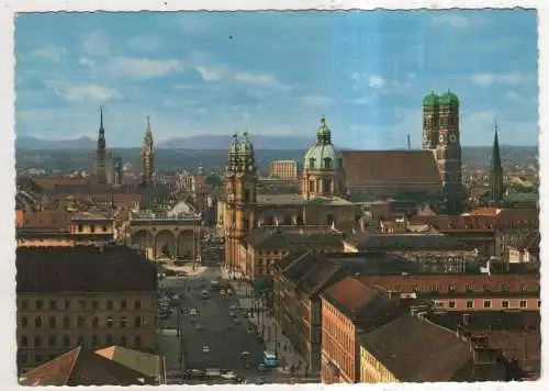 [Ansichtskarte] GERMANY  - München - Blick auf die Türme der Stadt. 