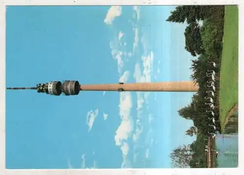 [Ansichtskarte] GERMANY  - Dortmund - Westfalenpark mit Fernsehturm. 