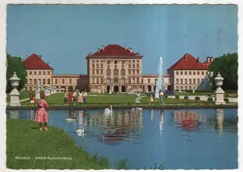 [Ansichtskarte] GERMANY  - München - Schloß Nymphenburg. 