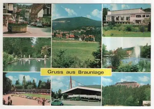 [Ansichtskarte] GERMANY  - Gruss aus Braunlage. 