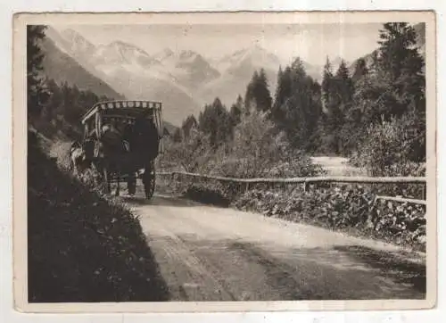 [Ansichtskarte] GERMANY - Auf dem Weg nach Einödsbach bei Oberstdorf. 