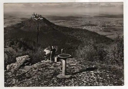 [Ansichtskarte] GERMANY - Burg Hohenzollern - Blick vom Zellerhorn. 