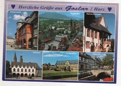 [Ansichtskarte] GERMANY - Herzliche Grüße aus Goslar / Harz. 