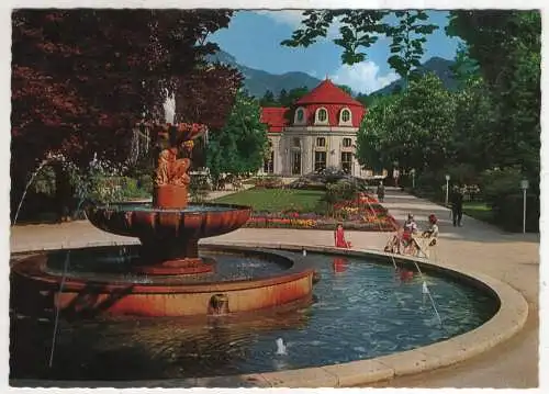 [Ansichtskarte] GERMANY - Bad Reichenhall - Kurpark. 