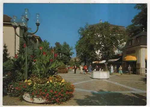 [Ansichtskarte] GERMANY - Bad Reichenhall - im Fußgängergarten. 