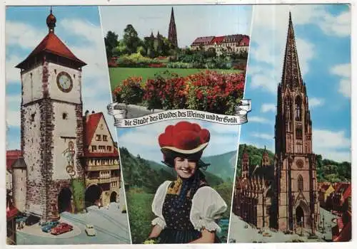 [Ansichtskarte] GERMANY - Freiburg im Breisgau. 