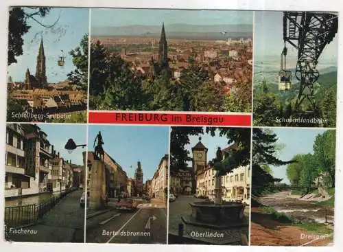 [Ansichtskarte] GERMANY - Freiburg im Breisgau. 