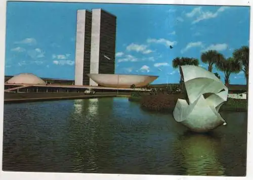 [Ansichtskarte] BRAZIL - Brasilia - Congresso Nacional. 