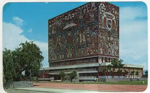 [Ansichtskarte] MEXICO - Mexico D. F. - Ciudad Universitaria de Mesico. 