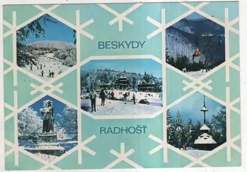 [Ansichtskarte] CZECH REPUBLIC - Beskydy Radhost. 