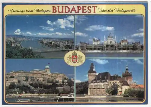 [Ansichtskarte] HUNGARY - Budapest. 