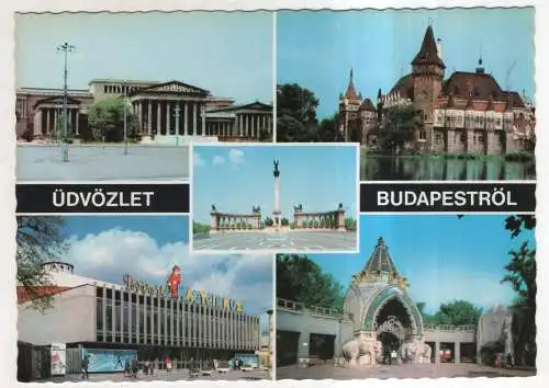 [Ansichtskarte] HUNGARY - Budapest. 