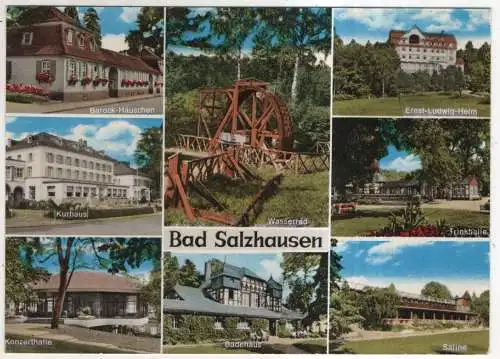 [Ansichtskarte] GERMANY - Bad Salzhausen. 