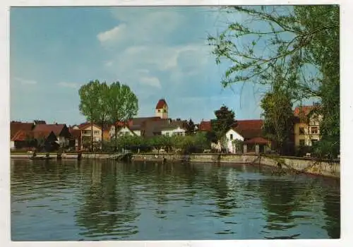 [Ansichtskarte] GERMANY - Immenstaad am Bodensee - Blick auf Hotel Schiff und Seestraße West. 