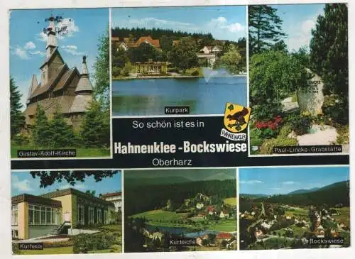 [Ansichtskarte] GERMANY - Hahnenklee-Bockswiese / Oberharz. 