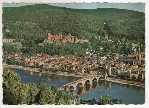 [Ansichtskarte] GERMANY - Heidelberg - Blick vom Philosophenweg. 