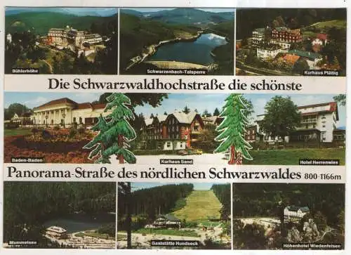 [Ansichtskarte] GERMANY - Schwarzwaldhochstraße. 