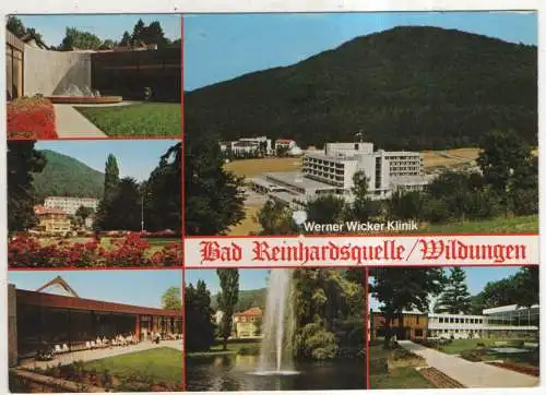 [Ansichtskarte] GERMANY - Bad Reinhardsquelle / Wildungen. 