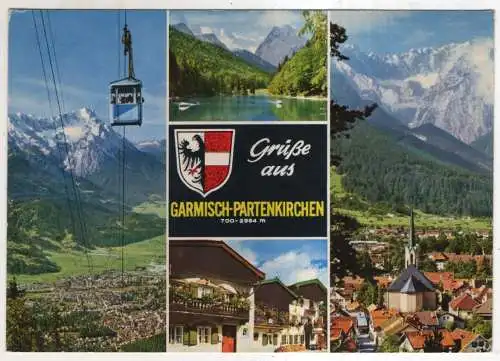 [Ansichtskarte] GERMANY - Garmisch-Partenkirchen. 