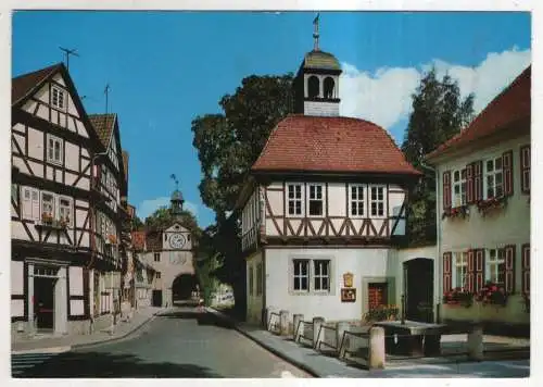 [Ansichtskarte] GERMANY - Bad Soden-Allendorf - Blick zum Tor. 