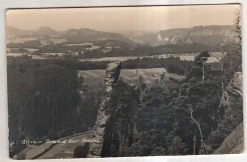 [Ansichtskarte] GERMANY - Blick v. Brand zur Bastei. 