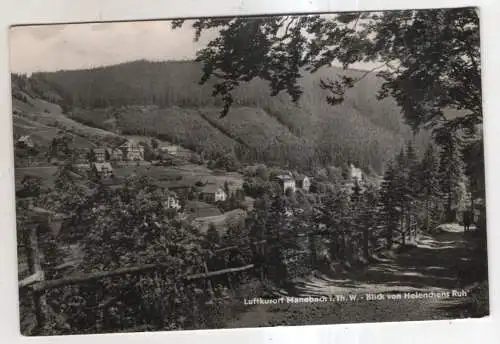 [Ansichtskarte] GERMANY - Luftkurort Manebach i. Th. W. - Blick von Helenchens Ruh. 