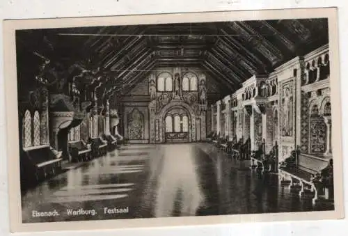 [Ansichtskarte] GERMANY - Eisenach - Wartburg - Festsaal. 