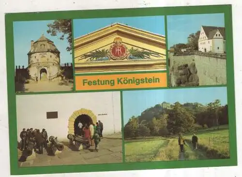 [Ansichtskarte] GERMANY - Festung Königstein. 