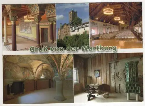 [Ansichtskarte] GERMANY - Gruß von der Wartburg. 