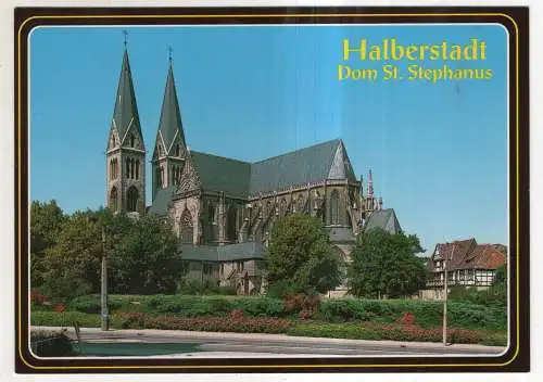 [Ansichtskarte] GERMANY - Halberstadt - Dom St. Stephanus. 