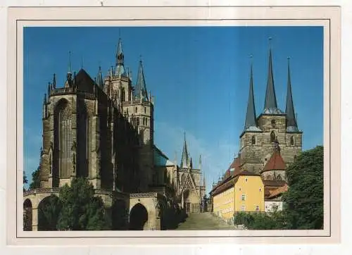 [Ansichtskarte] GERMANY - Erfurt - Dom und Severikirche. 