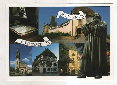 [Ansichtskarte] GERMANY - M. Luther & Eisenach. 