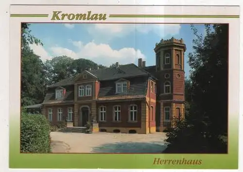 [Ansichtskarte] GERMANY - Kromlau - Herrenhaus. 