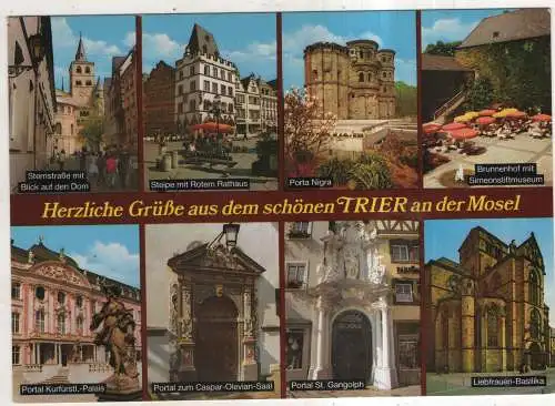 [Ansichtskarte] GERMANY - Trier an der Mosel. 